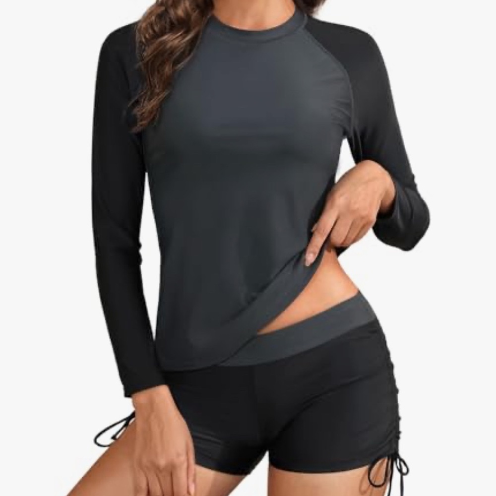 Black Long Sleeve Women's Top